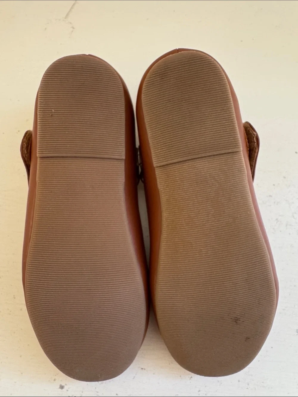 Girls' Brown Butterfly Mary Jane Kids Shoes